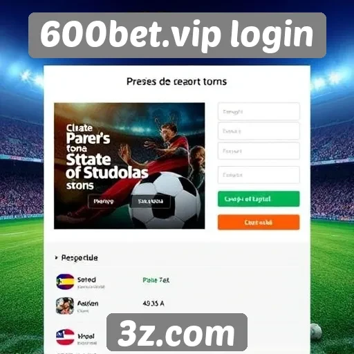 Características exclusivas do site 600bet.vip